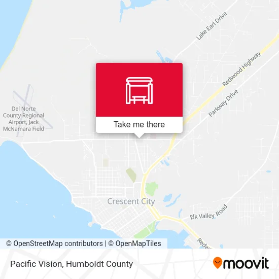 Pacific Vision map