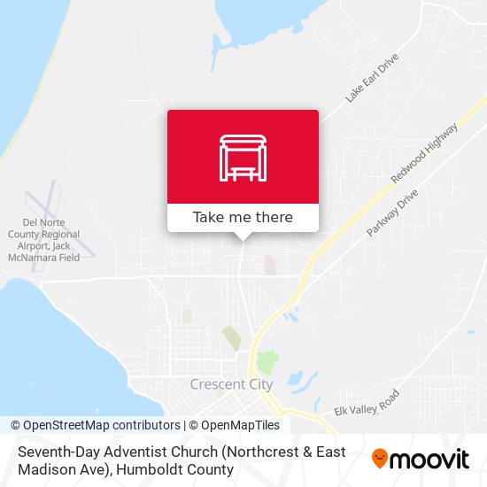 Mapa de Seventh-Day Adventist Church (Northcrest & East Madison Ave)
