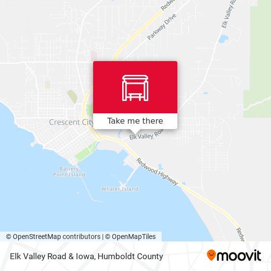 Mapa de Elk Valley Road & Iowa
