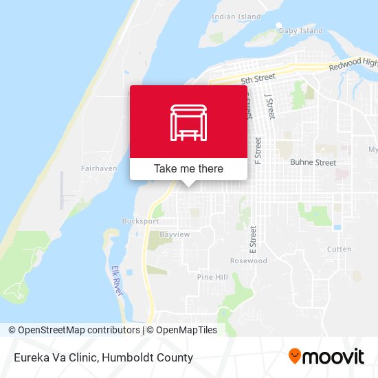 Eureka Va Clinic map