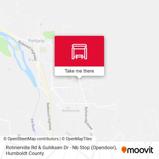 Mapa de Rohnerville Rd. & Guliiksen Dr. (Opendoor Hospital)