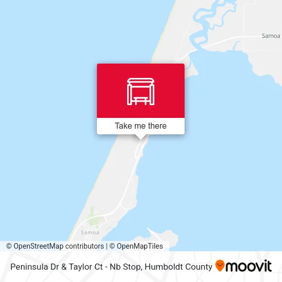 Mapa de Peninsula Dr & Taylor Ct - Nb Stop