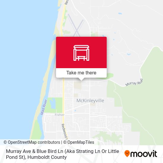 Murray Ave. & Strating Ln. map