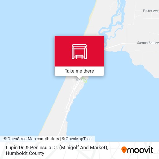 Mapa de Lupin Dr. & Peninsula Dr. (Minigolf And Market)