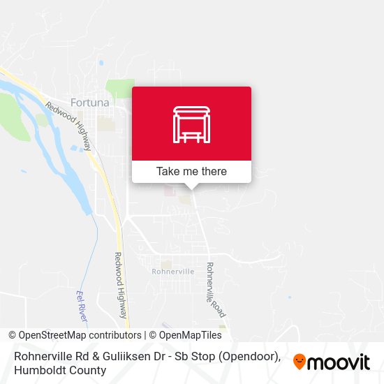 Rohnerville Rd. & Guliiksen Dr. (Opendoor Hospital) map