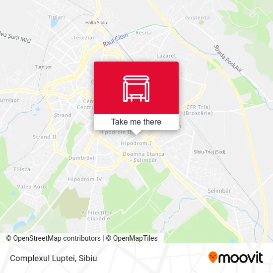 Complexul Luptei map