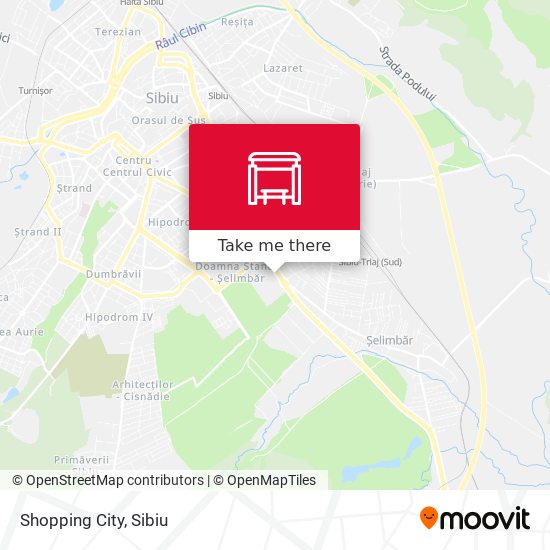 Shopping City map