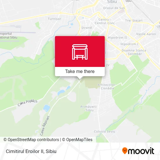 Cimitirul Eroilor II map