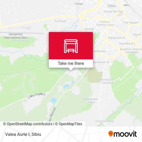 Valea Aurie I map