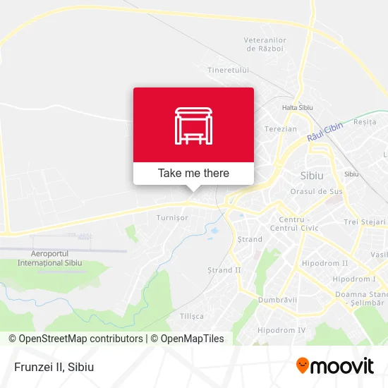 Frunzei II map
