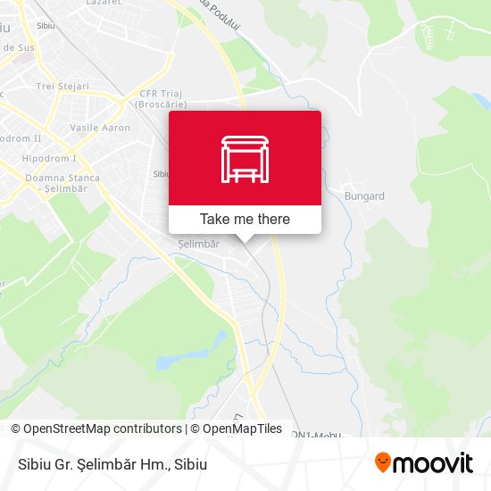 Sibiu Gr. Şelimbăr Hm. map