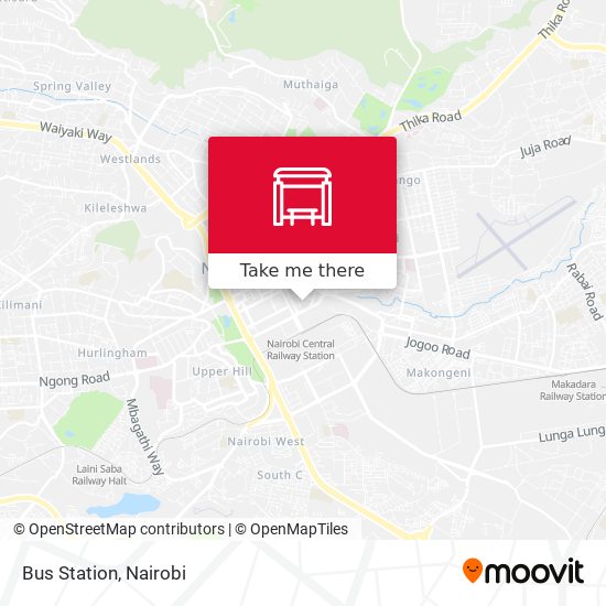 Bus Station map