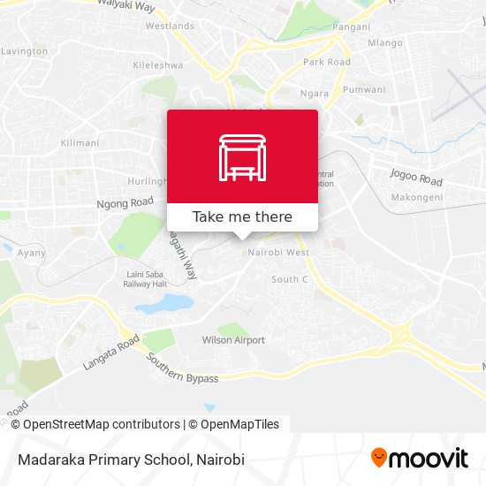 Madaraka Primary School map