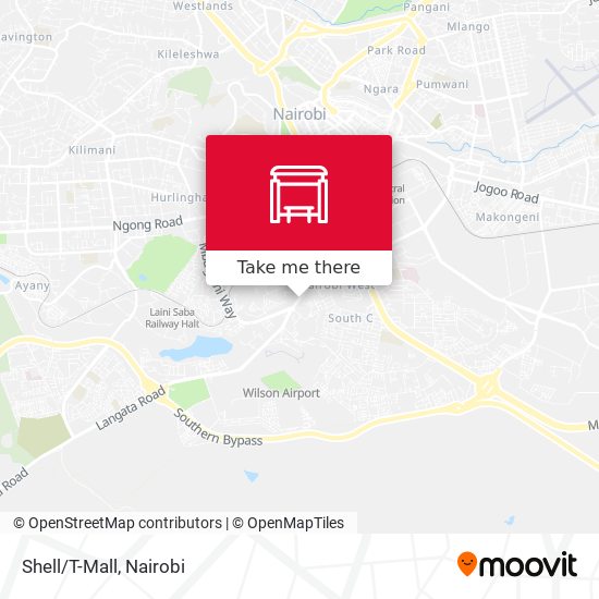 Shell/T-Mall map