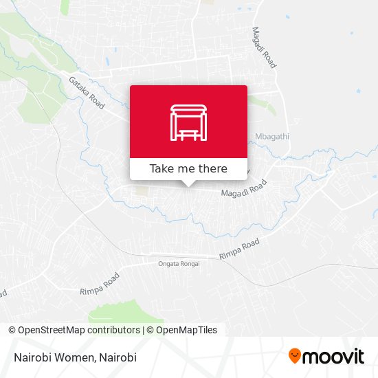 Nairobi Women map