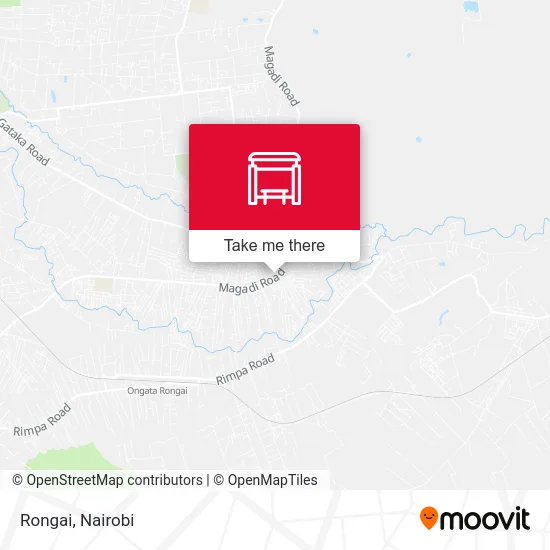 Rongai map