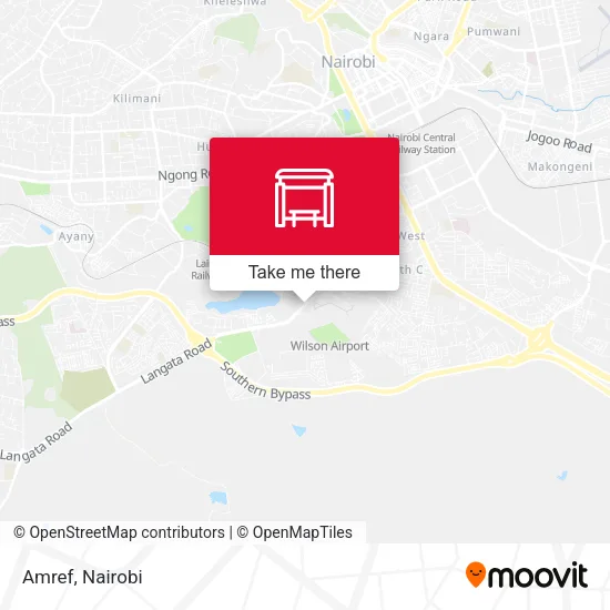 Amref map