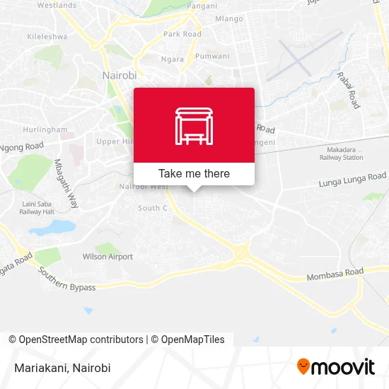 Mariakani map
