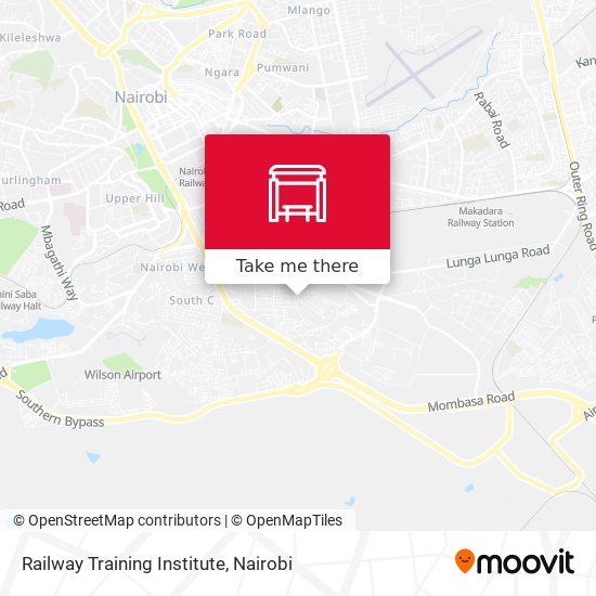 Railway Training Institute map