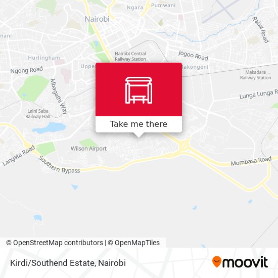 Kirdi/Southend Estate map