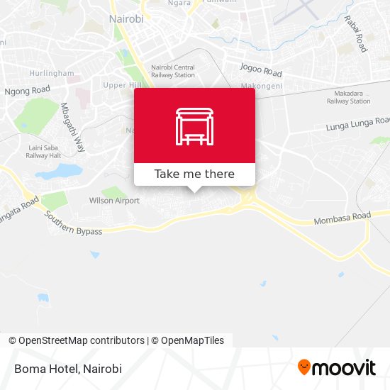 Boma Hotel map