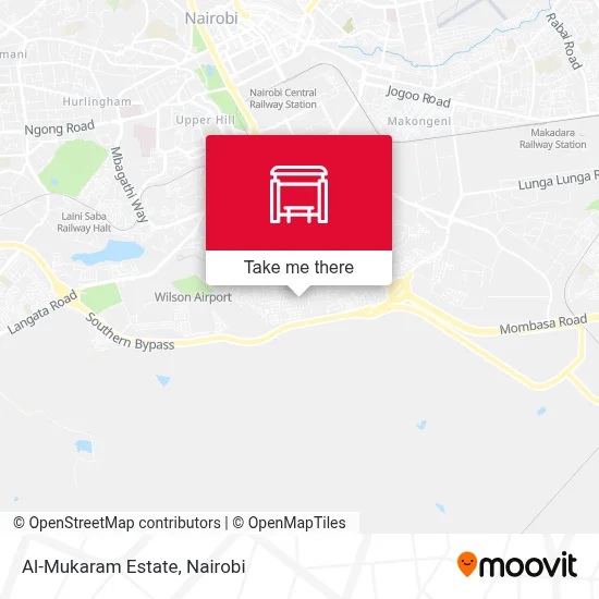 Al-Mukaram Estate map