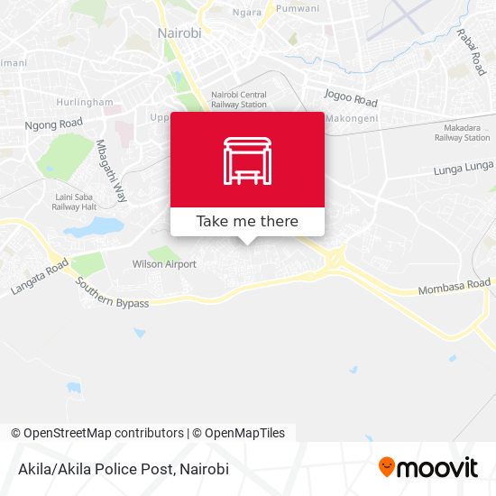 Akila/Akila Police Post map