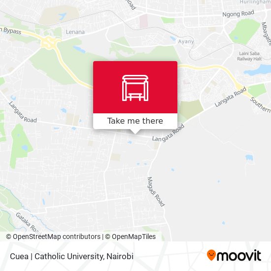 Cuea | Catholic University map
