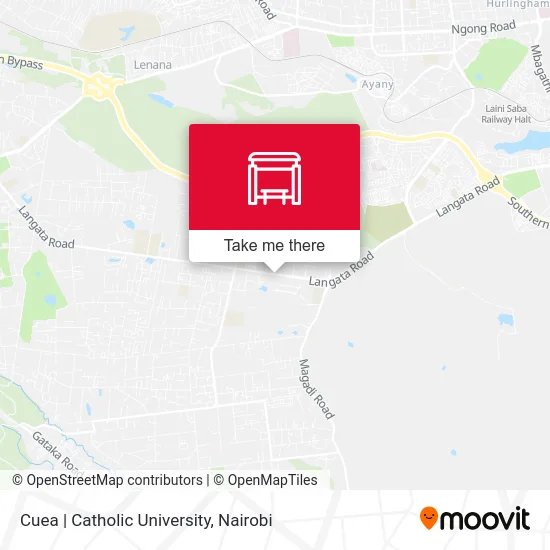 Cuea | Catholic University map