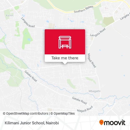Kilimani Junior School map