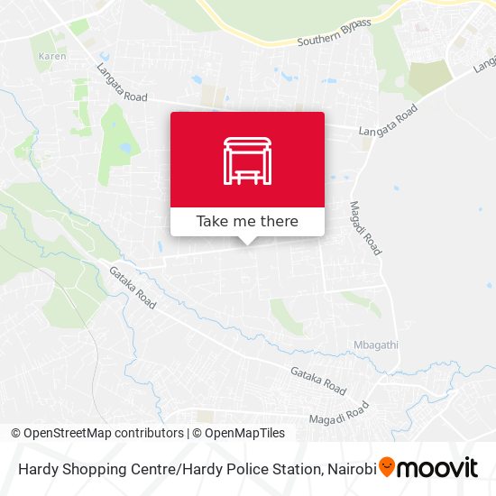 Hardy Shopping Centre / Hardy Police Station map