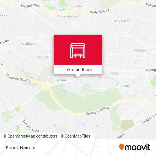 Kenol map