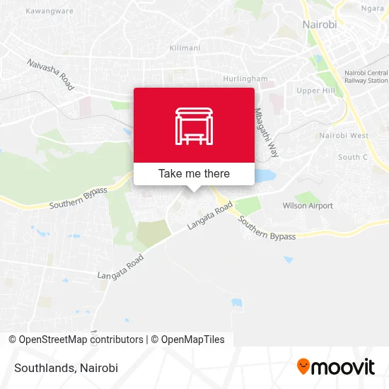 Southlands map