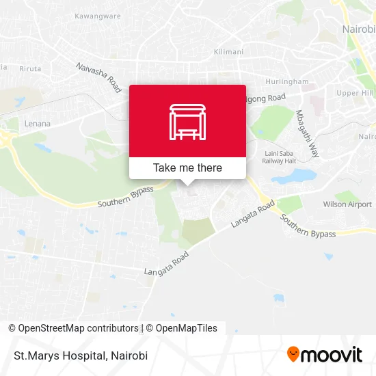 St.Marys Hospital map