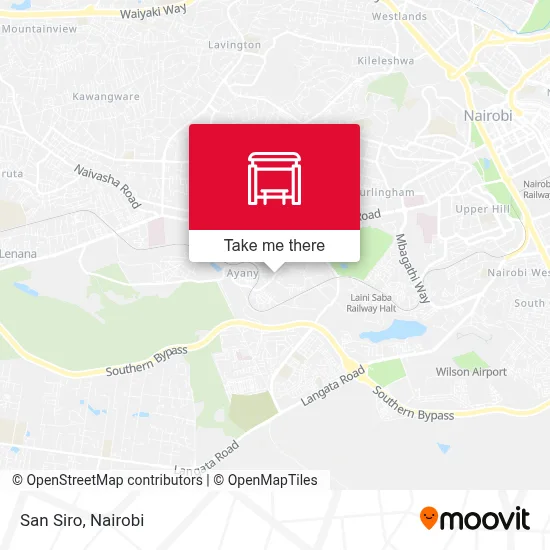 San Siro map