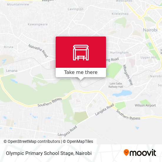 Olympic Primary School Stage map