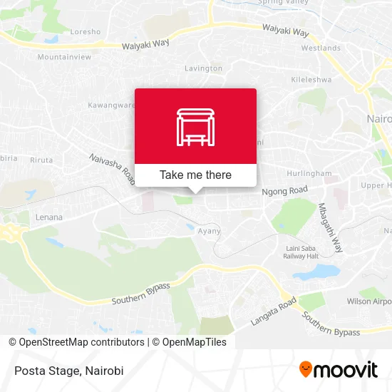 Posta Stage map