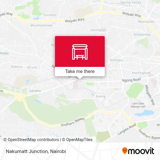 Nakumatt Junction map