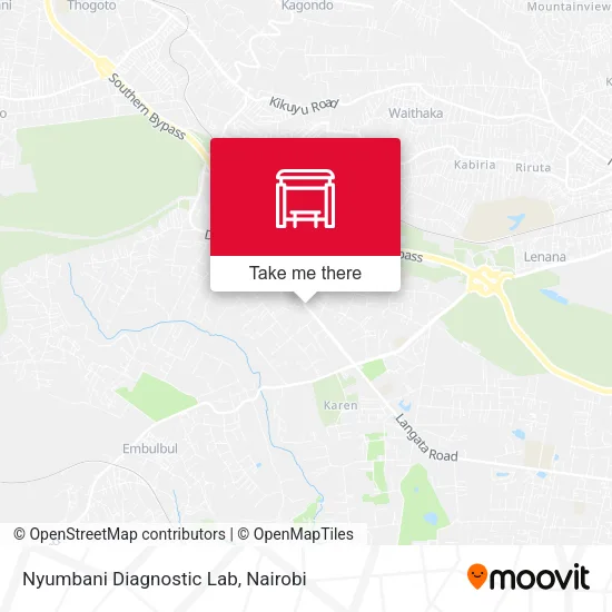 Nyumbani Diagnostic Lab map