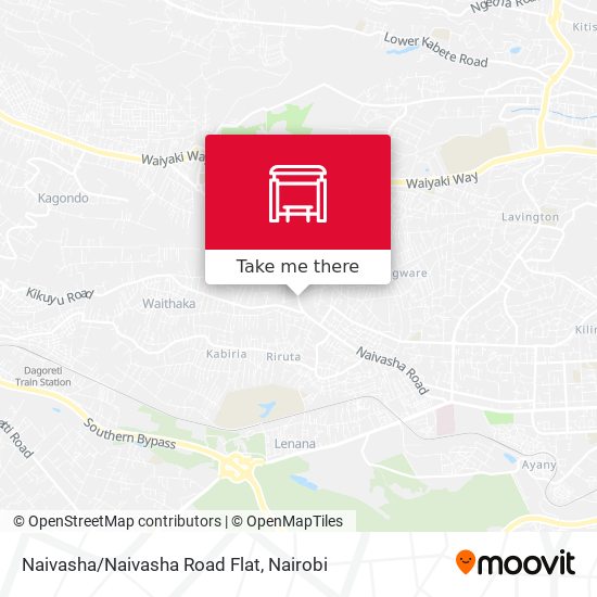 Naivasha/Naivasha Road Flat map