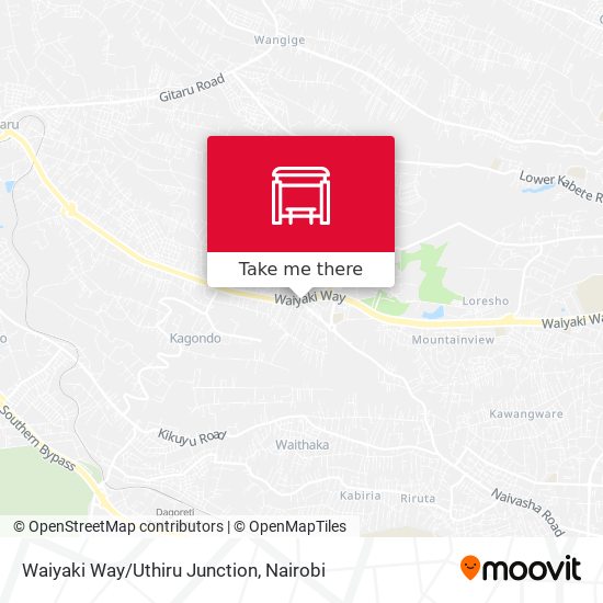 Waiyaki Way/Uthiru Junction map