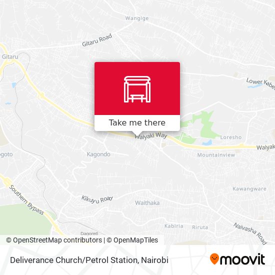 Deliverance Church / Petrol Station map
