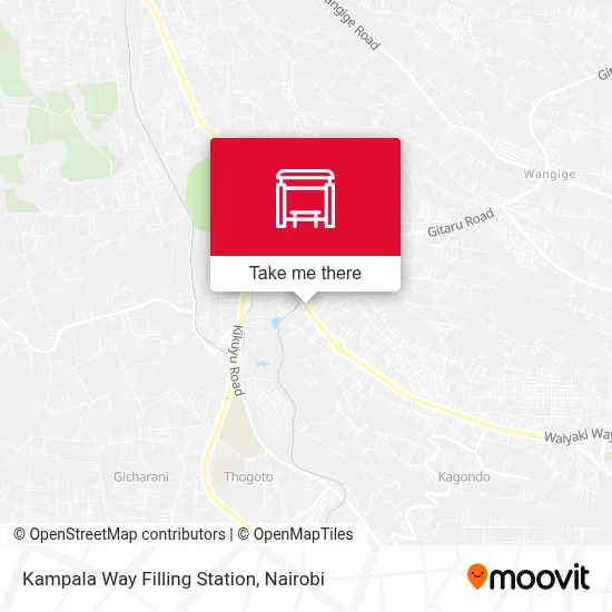 Kampala Way Filling Station map
