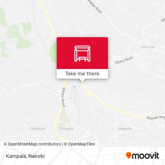 Kampala map