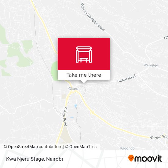 Kwa Njeru Stage map