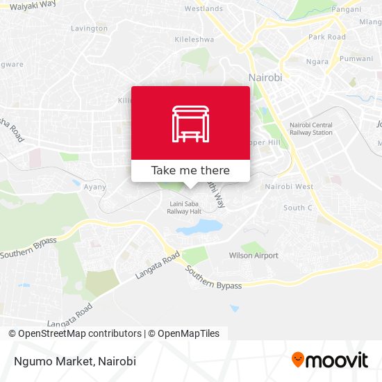 Ngumo Market map