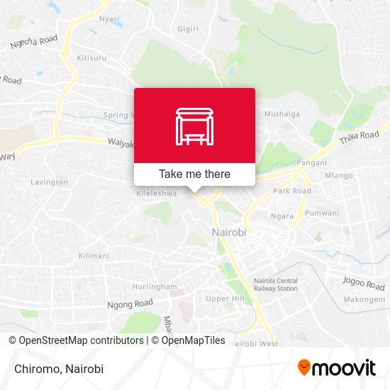 Chiromo map