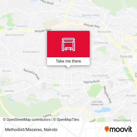 Methodist/Mazeras map