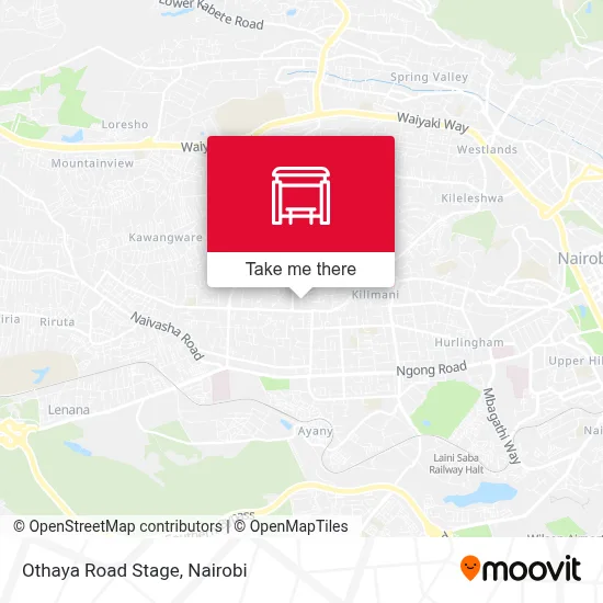 Othaya Road Stage map