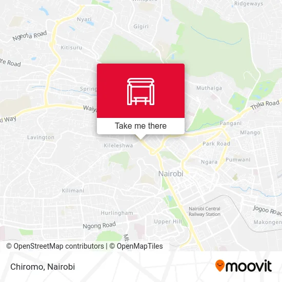 Chiromo map